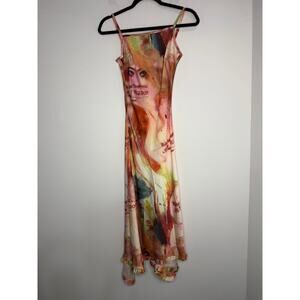 Aelfric Eden abstract Midi Dress Size X Small